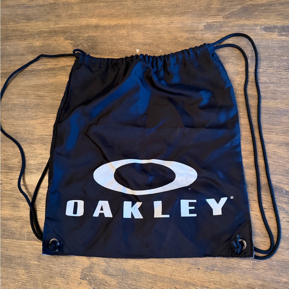 Oakley Black Drawstring Backpack - image 1